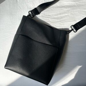 OAK + FORT Elegant Black Tote